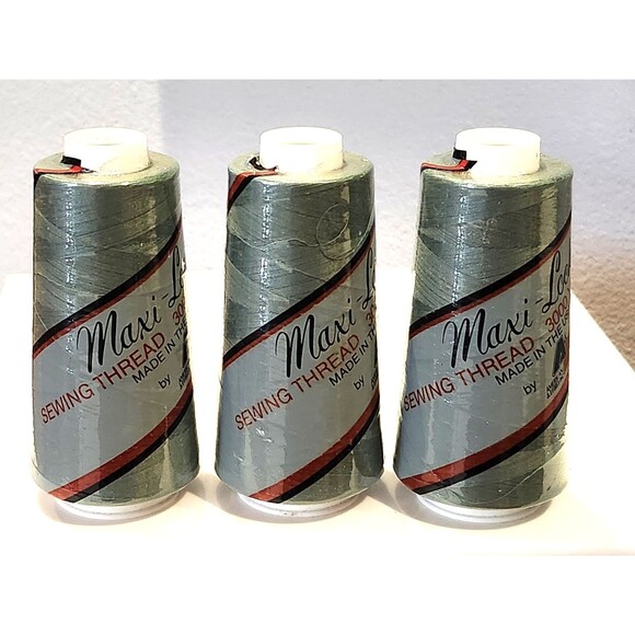 3- NEW Maxi-Lock Serger Thread 3000 Yard 100% Polyester Thread SEAFOAM - Picture 1 of 2